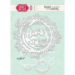 CW304  Cutting Die - Snowflakes Frame - Craft&You Design