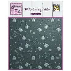 EF3D094 Nellie's Choice • 3D Embossing Folder -moose background