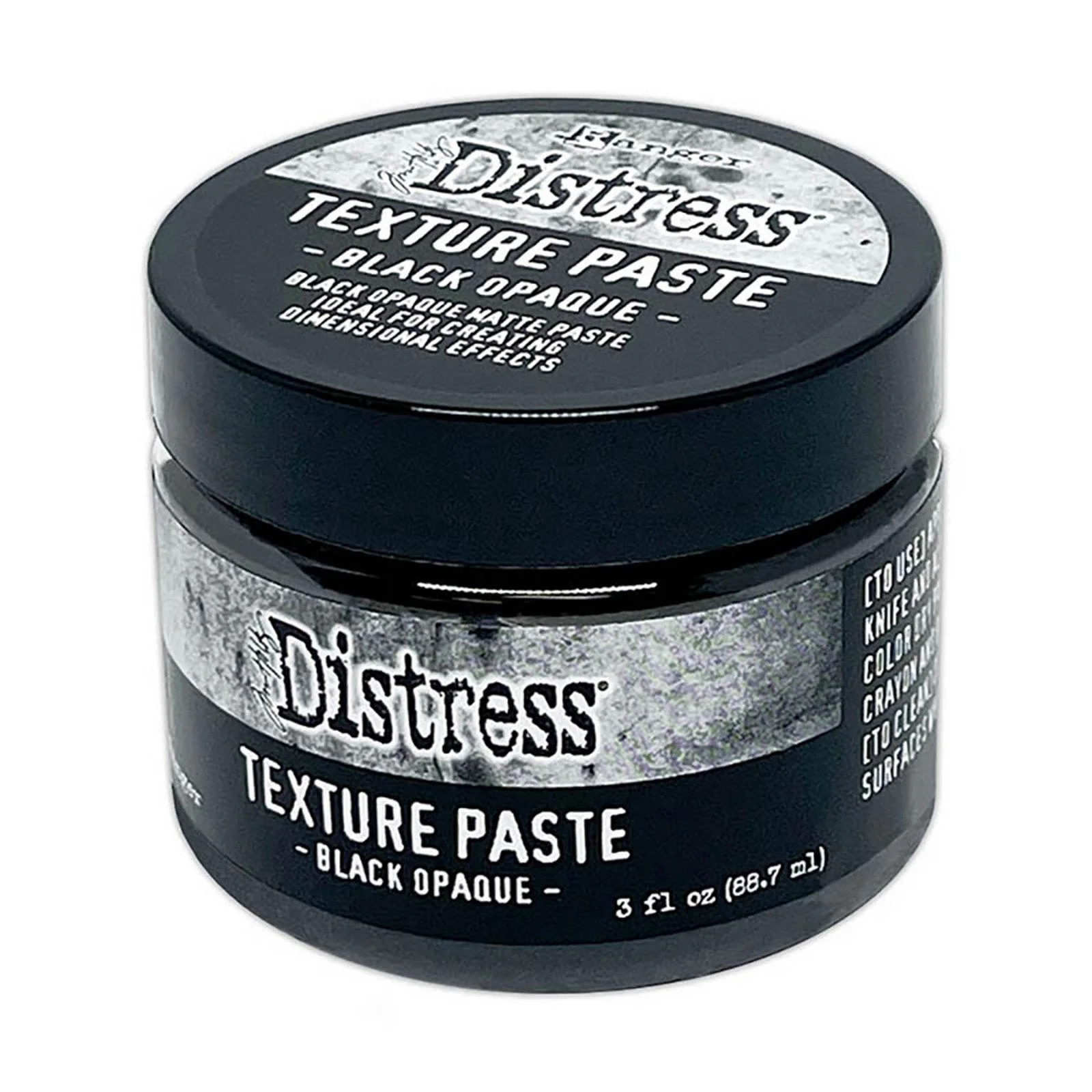 TSHK84471 Ranger Tim Holtz Distress Texture Black Opaque