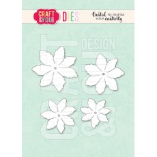 CW320  Cutting Die -Magda's Seven Petal Flower  - Craft&You Design