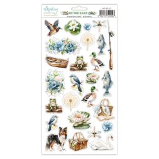 MT-BTL-12 BY THE LAKE- Paper stickers - elements - MINTAY