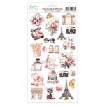 MT-SYP-12 SEE YOU IN PARIS Paper stickers - elements - MINTAY