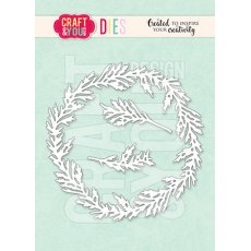 CW311  Cutting Die -Cedar Wreath  - Craft&You Design