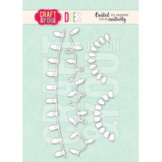 CW312  Cutting Die -Christmas Lights- Craft&You Design