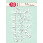 CW312 Cutting Die -Christmas Lights- Craft&You Design