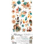 CC-F36-VH-11 VINTAGE HEAVEN- EXTRAS set - FLOWERS