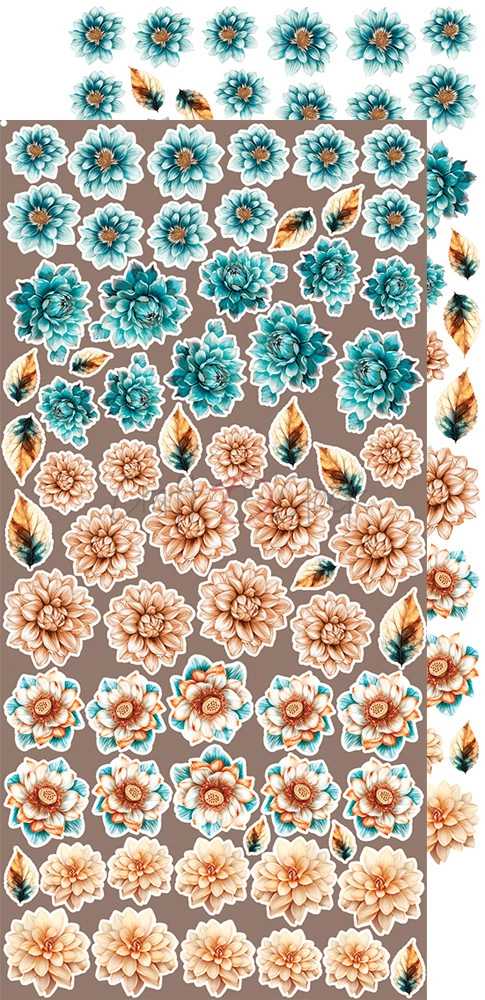 CC-F36-VH-11 VINTAGE HEAVEN- EXTRAS set - FLOWERS