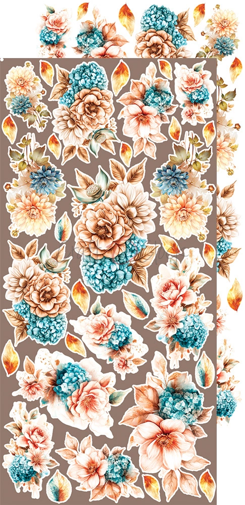 CC-F36-VH-11 VINTAGE HEAVEN- EXTRAS set - FLOWERS