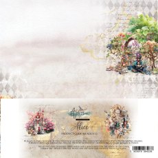 AA-Alice-12 Alchemy of Art  - 6x6''  - A SET OF PAPERS  Alice