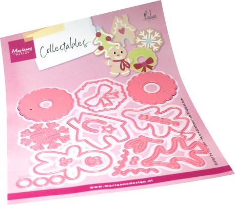 COL1556 Dies Marianne Design Collectables --Christmas Cookies by Marleen