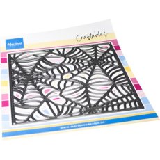 CR1671 Metal Die Marianne Design - CrafTables -Background Spiderweb