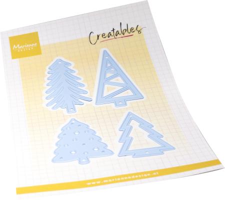LR0881 Metal Die Marianne Design Creatables -Trendy Trees
