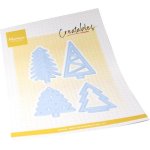 LR0881 Metal Die Marianne Design Creatables -Trendy Trees