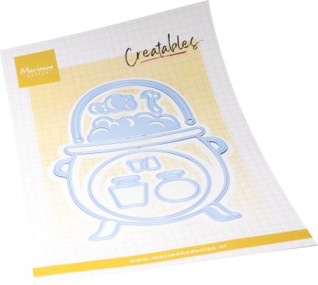 LR0882 Metal Die Marianne DesignCreatables -Cauldron