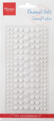 PL4520 Enamel Dots- snowflakes