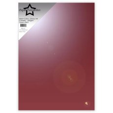 PFSS110 Paper Favourites Mirror Card Glossy Opera Red
