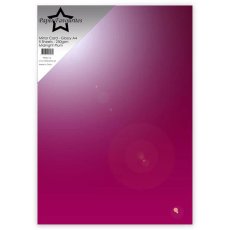 PFSS112 Paper Favourites Mirror Card Glossy Midnight Plum