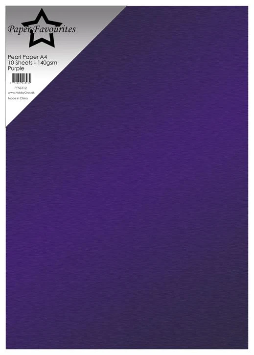 PFSS312 Paper Favourites Pearl Paper Purple