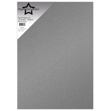 PFSS402 Paper Favourites Pearl Paper Silver Grey