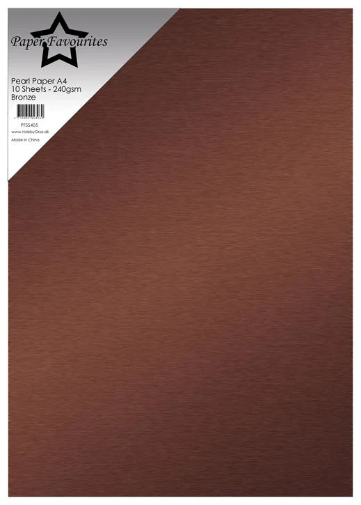 PFSS405 Paper Favourites Pearl Paper Bronze