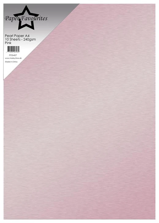 PFSS407 Paper Favourites Pearl Paper Pink