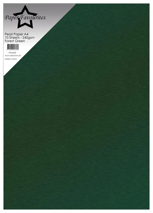PFSS409 Paper Favourites Pearl Paper Forest Green
