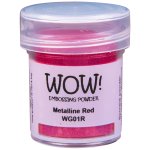 WG01R WOW! Embossing Powder Metallines - Red Metalline - Regular