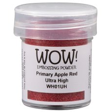 WH01UH WOW! Embossing Powder Primaries - Primary Apple Red - Ultra High