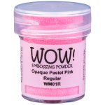 WM01R Embossing Powder  Opaque Pastel Colours - Pastel Pink - Regular
