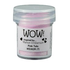 WS302R  Embossing Powder Embossing Glitters - Pink Tutu - Regular