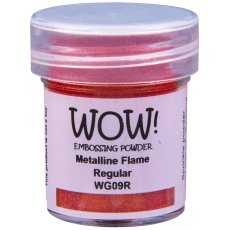 WG09R WOW! Embossing Powder Metallines - Flame Metalline - Regular