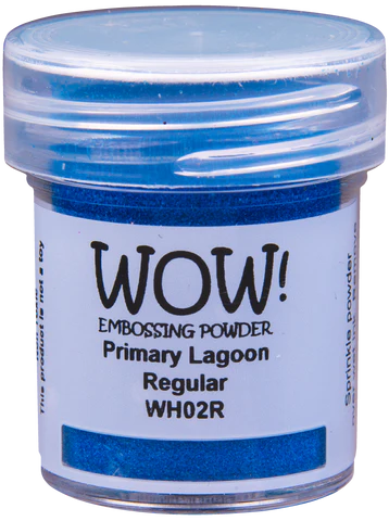 WH02R WOW! Embossing Powder WH02R Primaries - Primary Lagoon - Regular