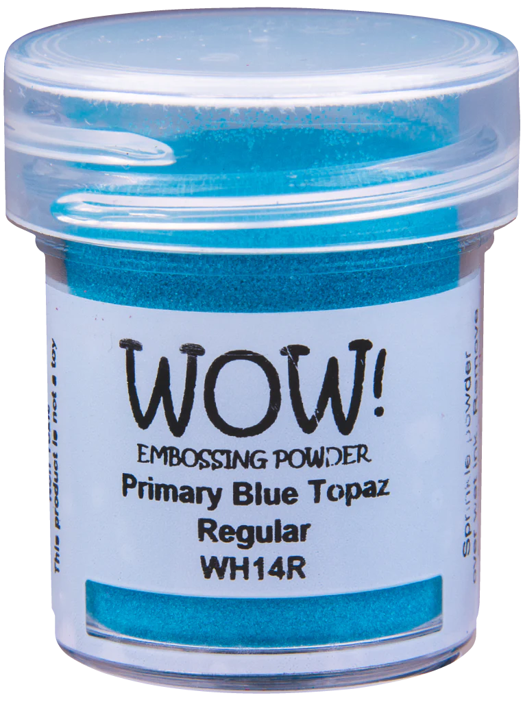 WH14R WOW! Embossing Powder Primaries - Blue Topaz - Regular