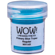 WH14R WOW! Embossing Powder  Primaries - Blue Topaz - Regular
