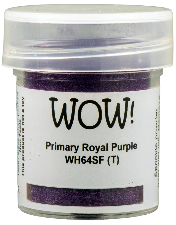 WH64SF WOW! Embossing Powder Primaries - Royal Purple - Super Fine
