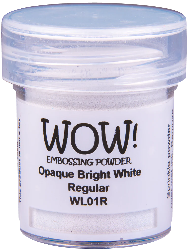 WL01R Embossing Powder Opaque Whites - Bright White - Regular
