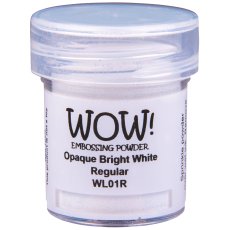 WL01R Embossing Powder Opaque Whites - Bright White - Regular