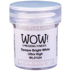 WL01UH Embossing Powder Opaque Whites - Bright White - Ultra High