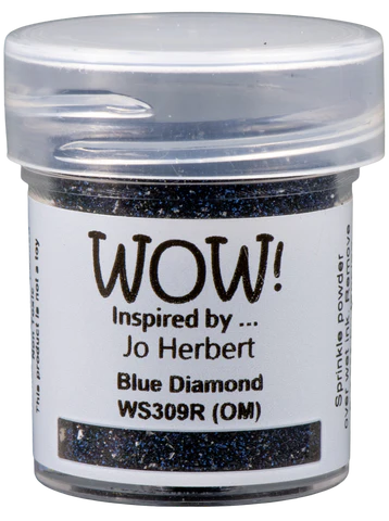 WS309R Embossing Powder Embossing Glitters -Blue Diamond