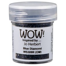 WS309R  Embossing Powder Embossing Glitters -Blue Diamond