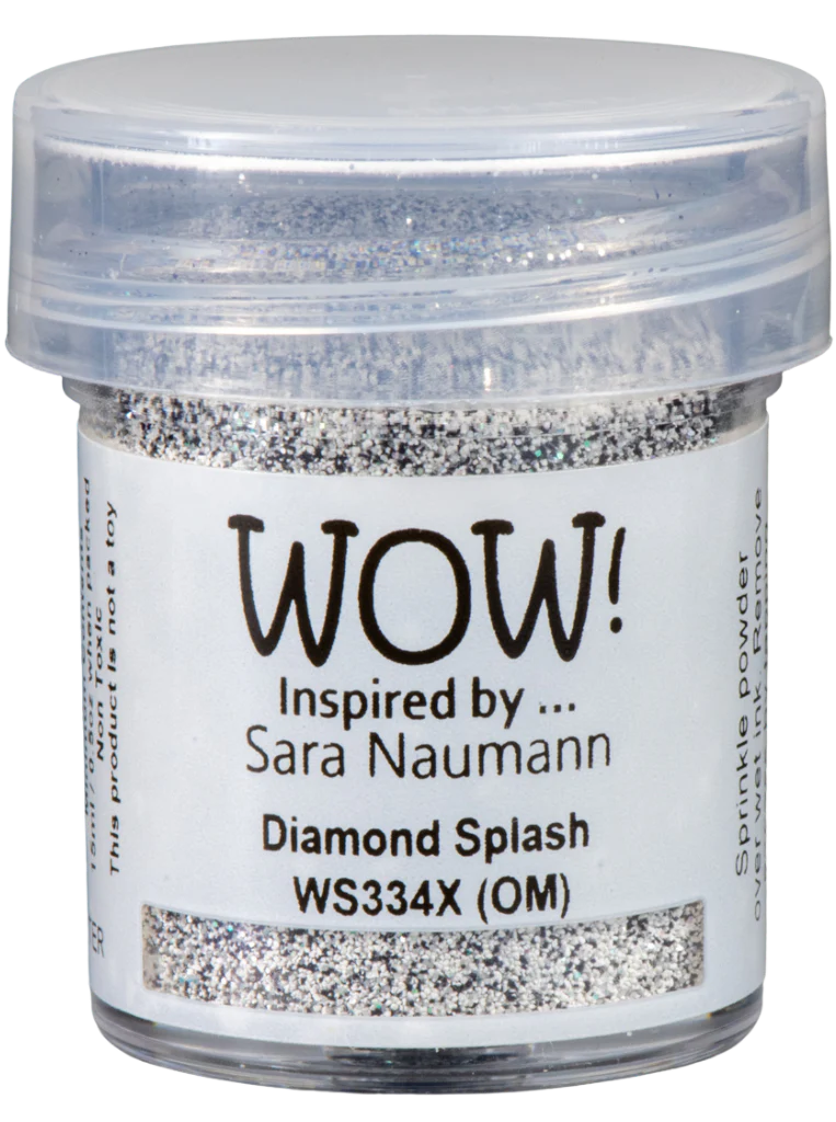 WS334X Embossing Powder Embossing Glitters Diamond Splash