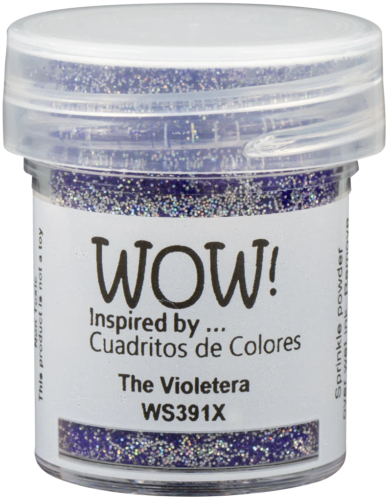 WS391X Embossing Powder Embossing Glitters The Violetera