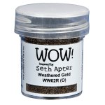 WW02R Embossing Powder Mixed Media - Weathered Gold - Regular