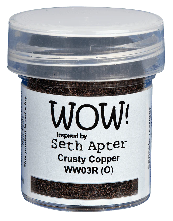WW03R Embossing Powder Mixed Media -Crusty Copper - Regular