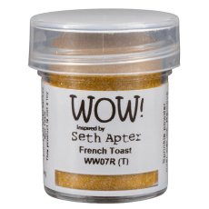 WW07R  Embossing Powder Mixed Media -French Toast