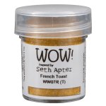 WW07R  Embossing Powder Mixed Media -French Toast