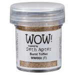 WW08X  Embossing Powder Mixed Media -Burnt Toffee