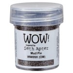 WW09X Embossing Powder Mixed Media -Mud Pie