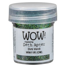 WW11R  Embossing Powder Mixed Media - Dirti Verdi - Regular