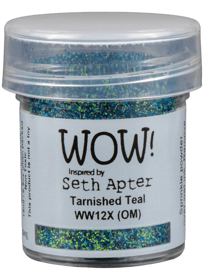 WW12X Embossing Powder Mixed Media - Tarnished Teal - Regular